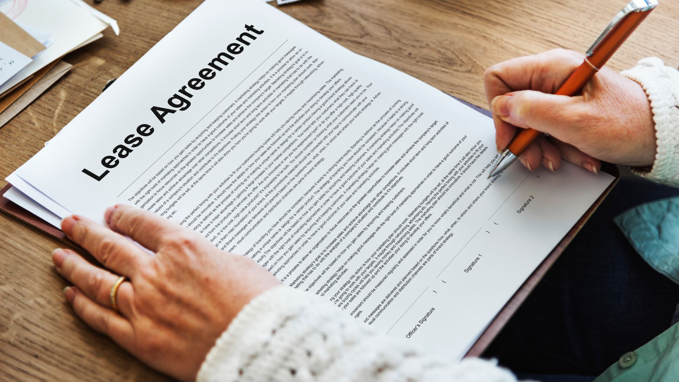 Building Flexibility into Commercial Real Estate Lease Contracts