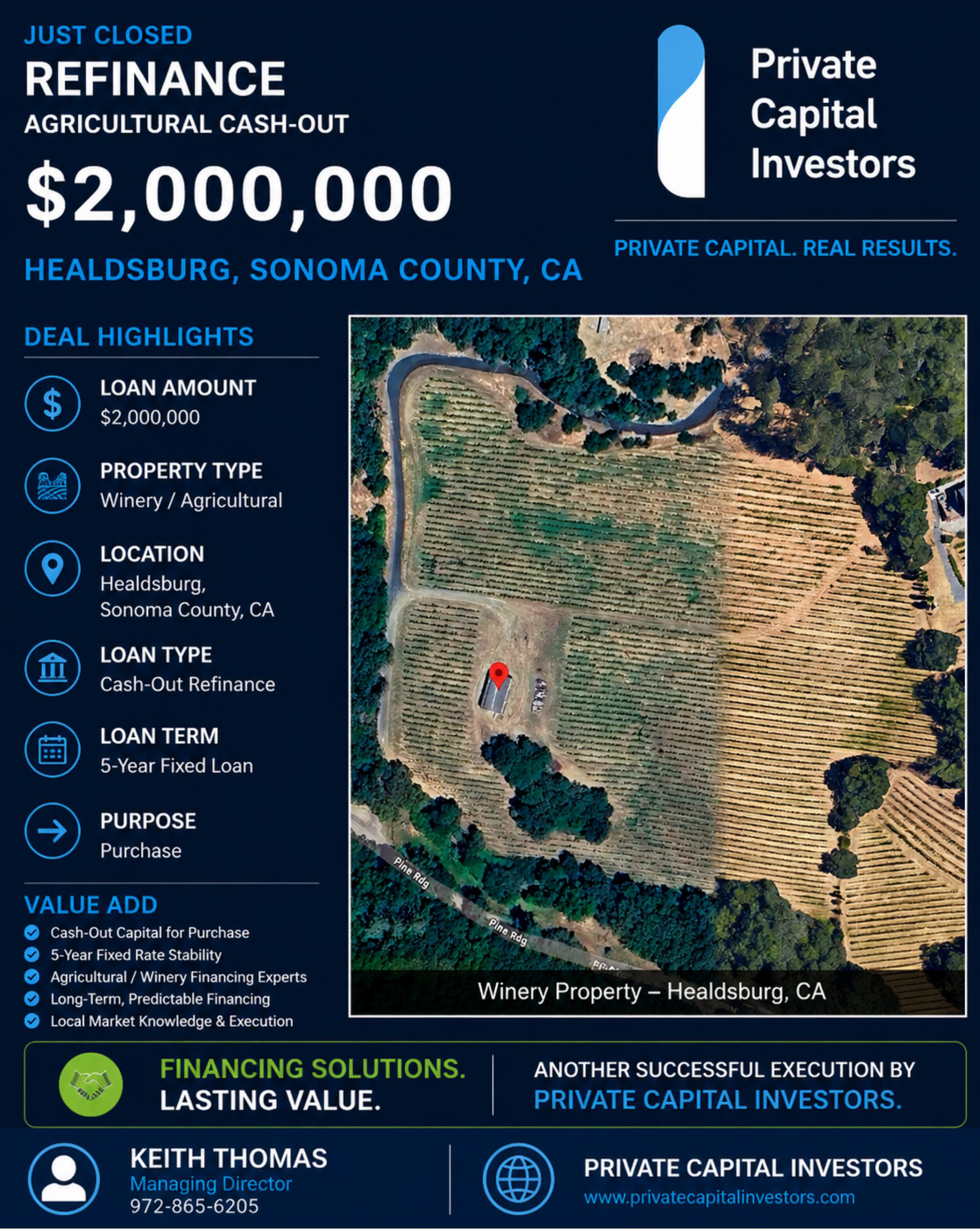 Closing - Land Cash-Out Refinance