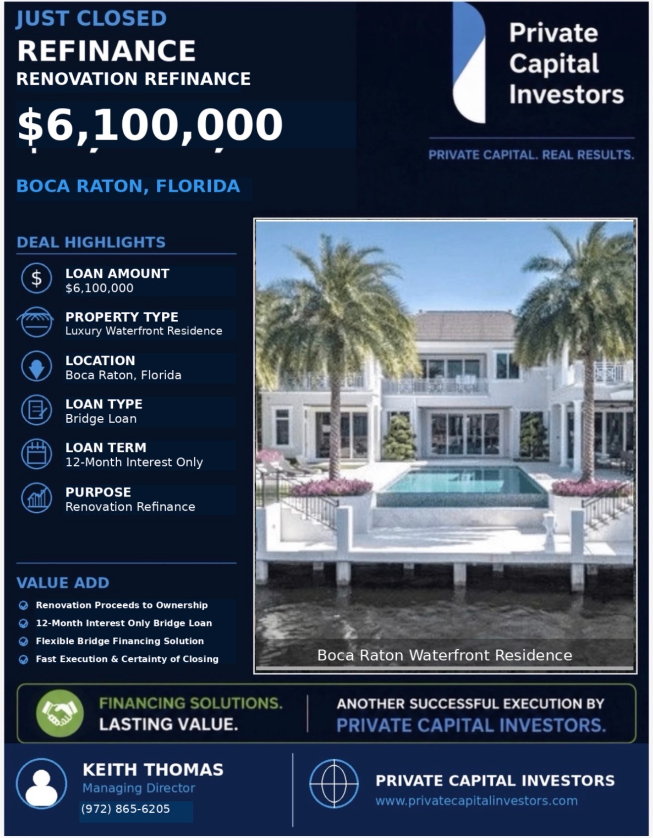 Recent Closing SFR