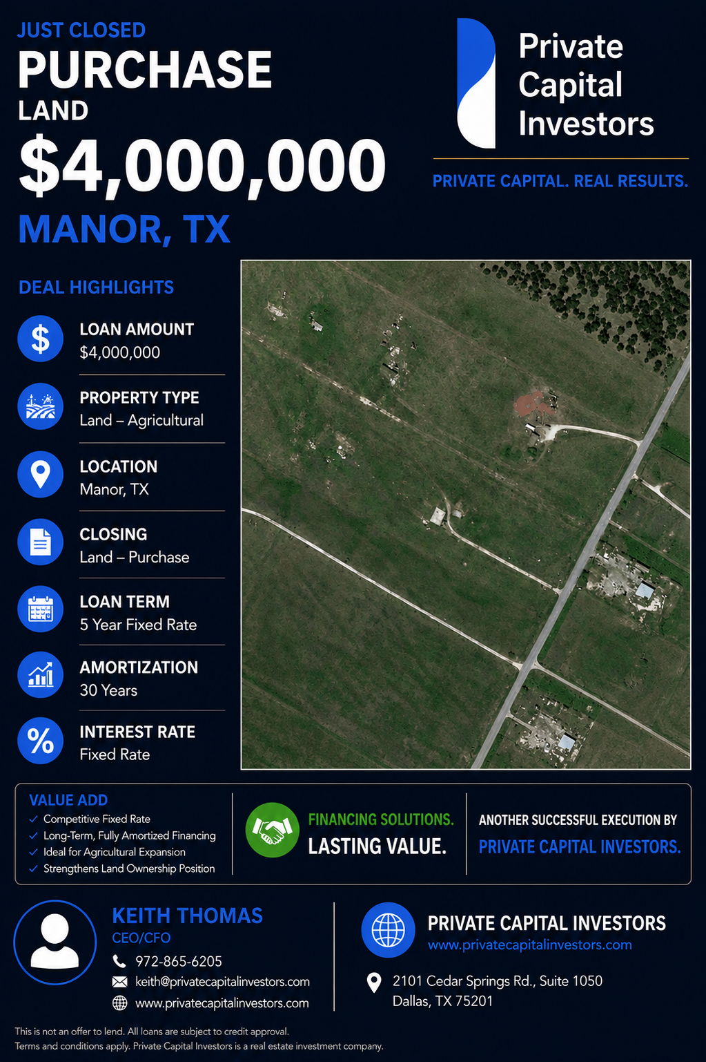 Closing - Land – Purchase