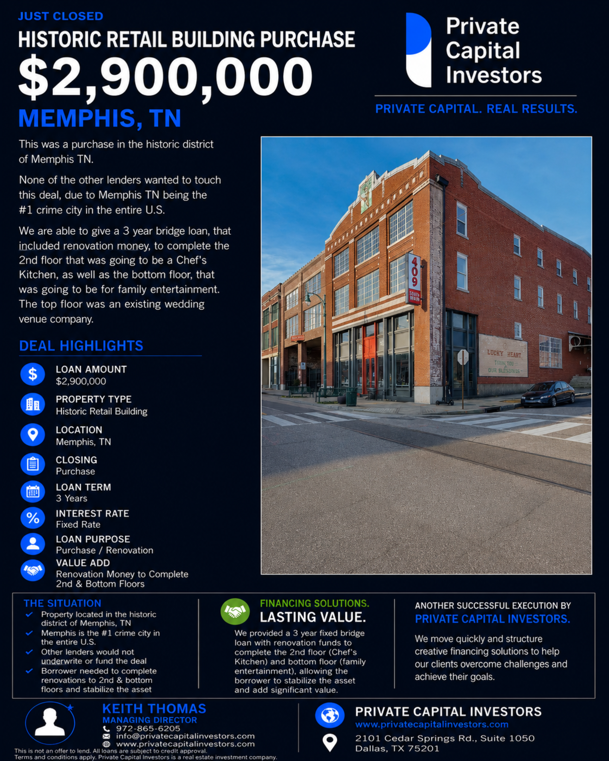 Memphis Closing